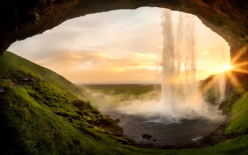 Crystal Cave, Iceland